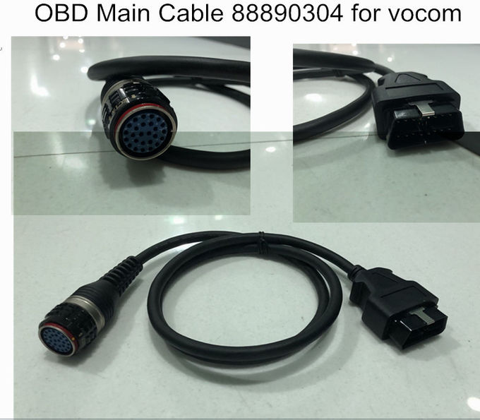 88890304 câble d'OBD 16P du câble OBD2 pour l'outil de diagnostic de camion lourd de Vocom 88890300 88894000 